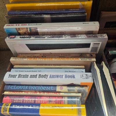 2 BOXES OF BOOKS