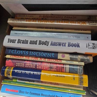 2 BOXES OF BOOKS