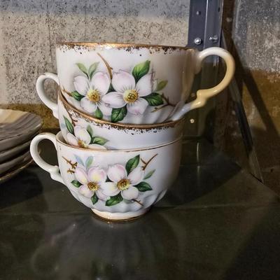 FINE CHINA LUNCHEON SETS FOR 8