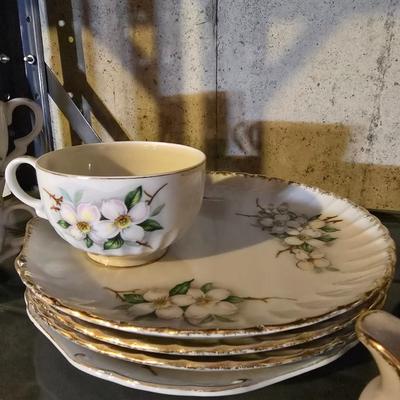 FINE CHINA LUNCHEON SETS FOR 8