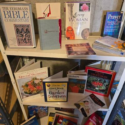 BOOKS, BOOKS AND MORE BOOKS