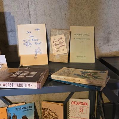BOOKS, BOOKS AND MORE BOOKS