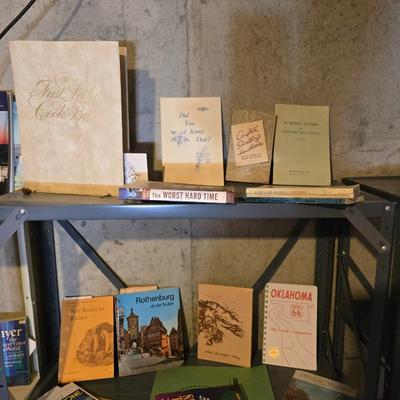 BOOKS, BOOKS AND MORE BOOKS