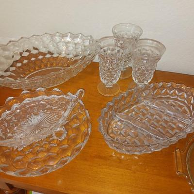 FOSTORIA GLASS SERVING PIECES