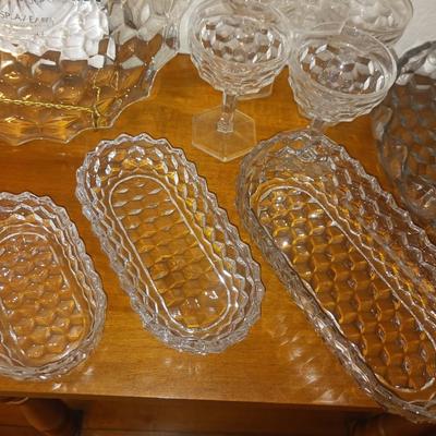 FOSTORIA GLASS SERVING PIECES