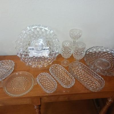 FOSTORIA GLASS SERVING PIECES