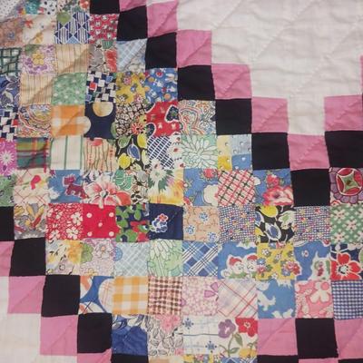 HANDMADE QUILT 84 X 87