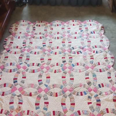 HANDMADE QUILT 72 X 74
