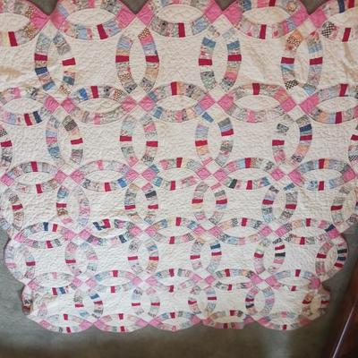HANDMADE QUILT 72 X 74