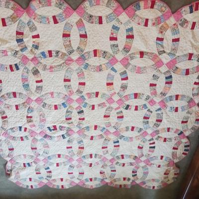 HANDMADE QUILT 72 X 74