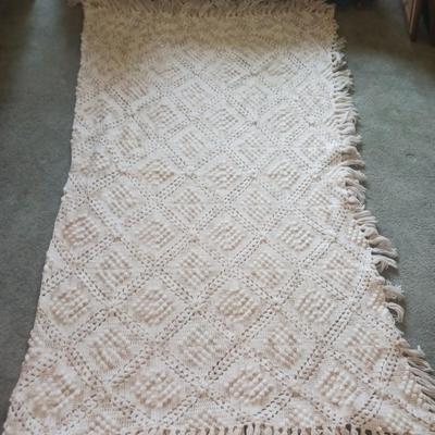 HAND KNIT BLANKET