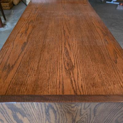 SOLID WOOD TV STAND WITH 2 DRAWERS