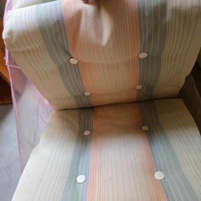 4 PATIO CHAIR CUSHIONS