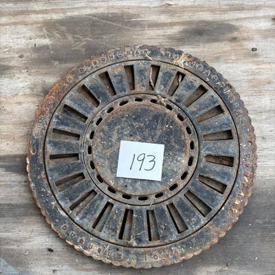 Vintage Cast Iron Stove Register