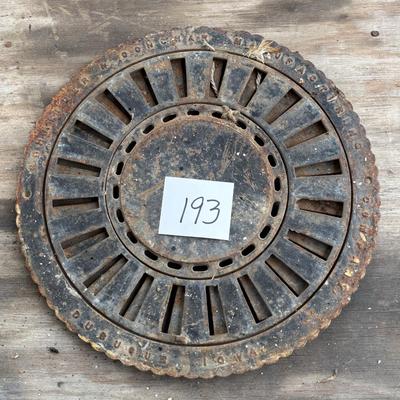 Vintage Cast Iron Stove Register