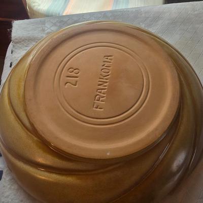FRANKOMA SERVING BOWL, PLASTIC CHIP AND DIP PLATTER AND MORE