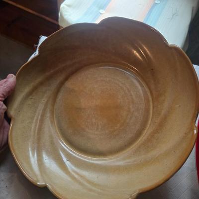 FRANKOMA SERVING BOWL, PLASTIC CHIP AND DIP PLATTER AND MORE