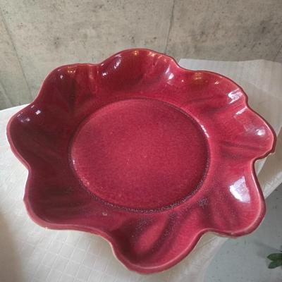 FRANKOMA SERVING BOWL, PLASTIC CHIP AND DIP PLATTER AND MORE