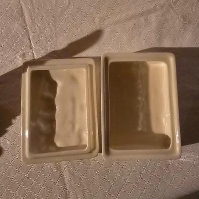 MUSICAL POWDER BOX, PORCELAIN FLOWER BOUQUET AND MORE