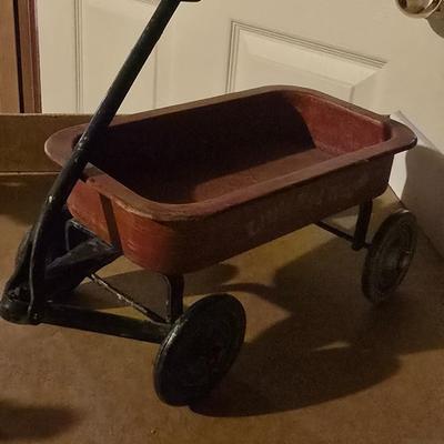 GEORGE WASHINGTON BUST, LITTLE RED WAGON, MINIATURE ANVIL AND MORE