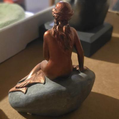 GEORGE WASHINGTON BUST, LITTLE RED WAGON, MINIATURE ANVIL AND MORE