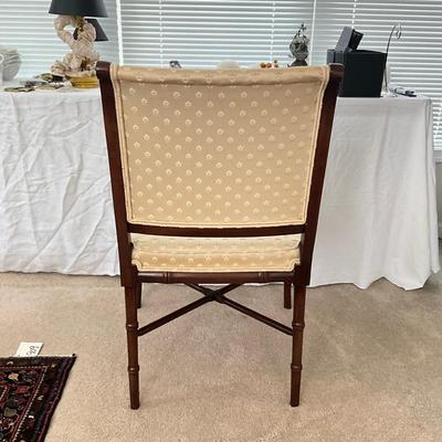 825 Vintage Upholstered Old Hickory Arm Chair