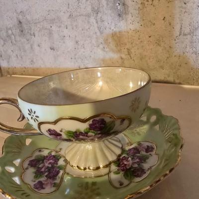 TEACUPS AND SAUCERS