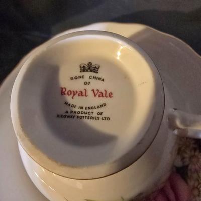 TEACUPS AND SAUCERS