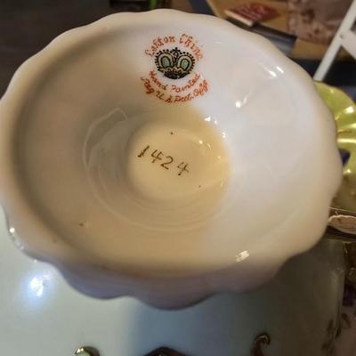 TEACUPS AND SAUCERS