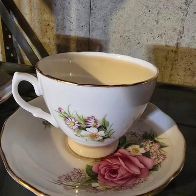 TEACUPS AND SAUCERS