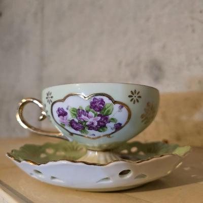 TEACUPS AND SAUCERS