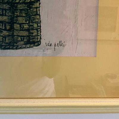 863 Irla Pellei 1970 Framed Print