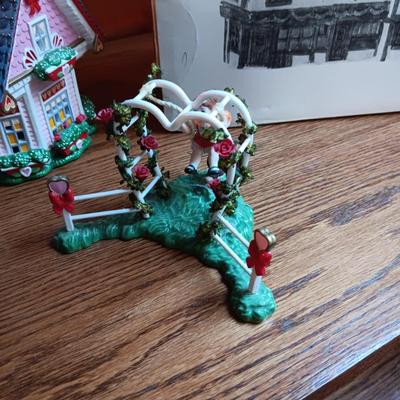 2 DEPARTMENT 56 CHRISTMAS BUILDINGS AND 1 OTHER BUILDING