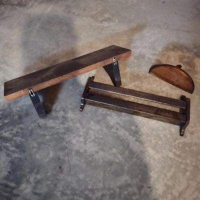 WOODEN WALL SHELVES