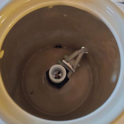 IRON CANDLE HOLDER AND SCENTSY SCENTED WAX BURNER