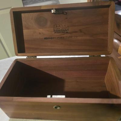 3 WOODEN BOXES