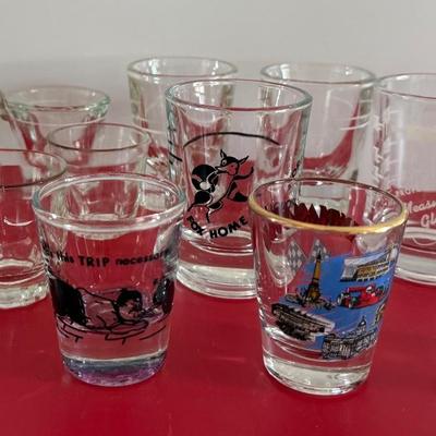 Shot glasses
