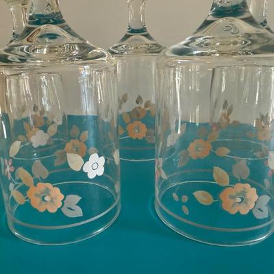 Vintage water gobblets