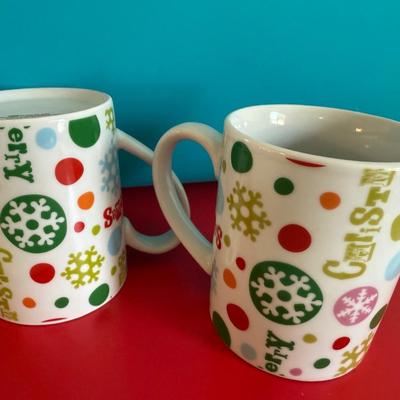 Christmas mugs