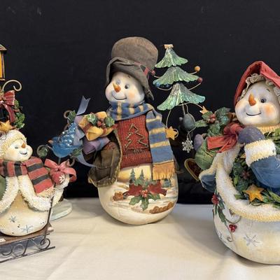 Christmas Snowmen set
