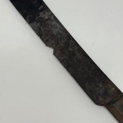 Sale Photo Thumbnail #65: Handmade. Used for harvesting beets. Blade is 10 3/8”