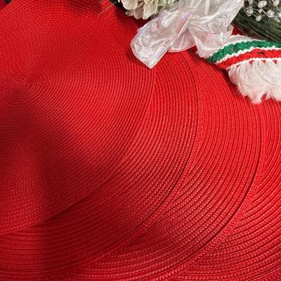Red Christmas items