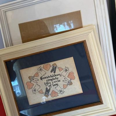 Picture frames and board