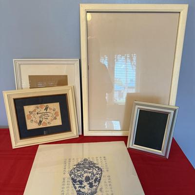 Picture frames and board