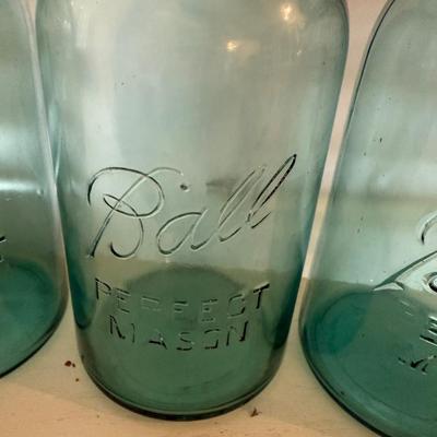 Blue Ball Perfect Mason Jars
