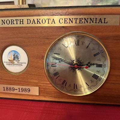 ND Centennial Clock plus