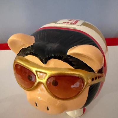 Elvis memorabilia including piggy bank