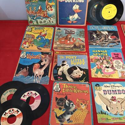 Vintage Disney 45s