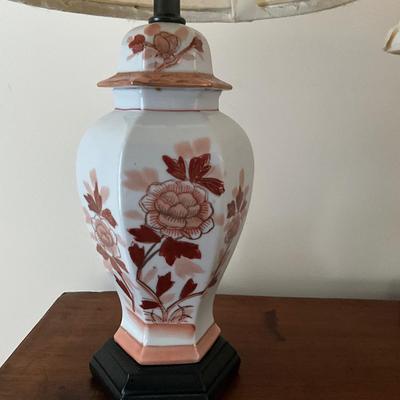 872 Pair of Asian Pottery Lamps