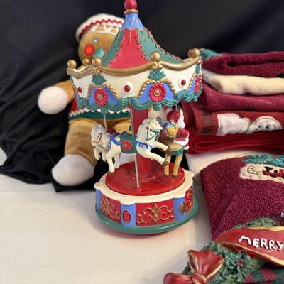 Christmas hand towels plus